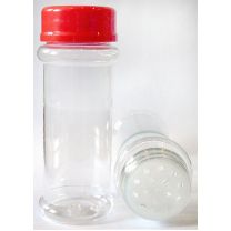 Баночки для спецій ПЕТ 100 мл | 2,5 мм | червоні