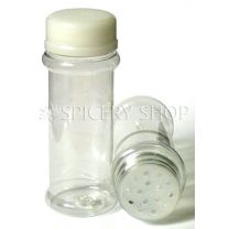 Баночки для спецій ПЕТ 100 мл | 2,5 мм | білі