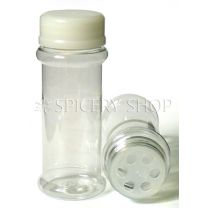 Баночки для спецій ПЕТ 100 мл | 6 мм | білі