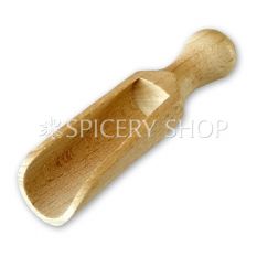 Лопатка для спецій дерев'яна 8 см