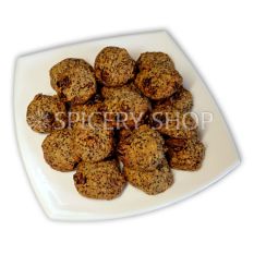 Домашнє горіхове печиво з маком і родзинками