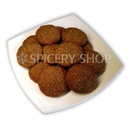 Домашнее печенье из коричневого льна с пряностями