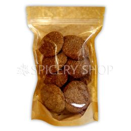 Домашнее печенье из коричневого льна с пряностями